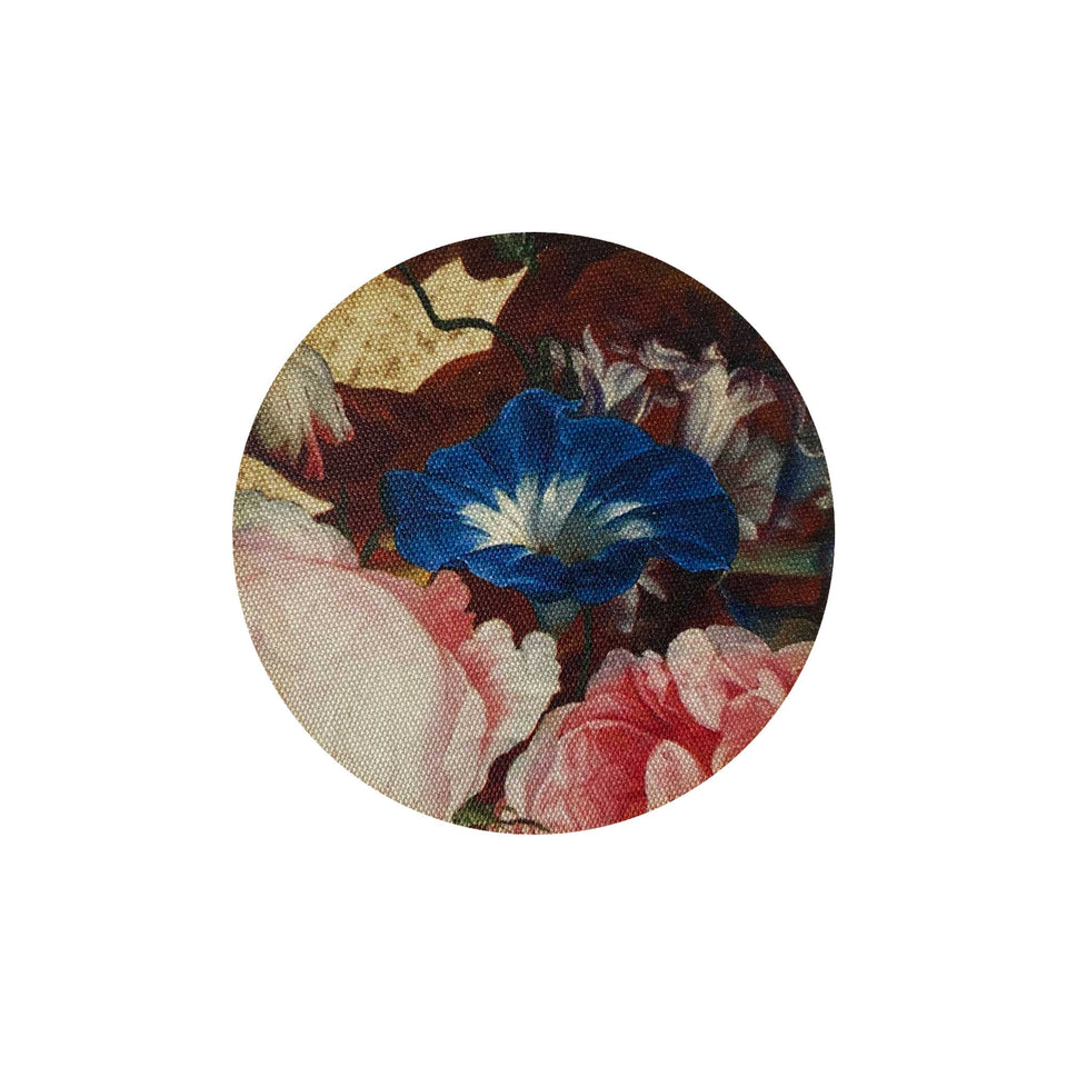 Flemish flowers bottle coaster